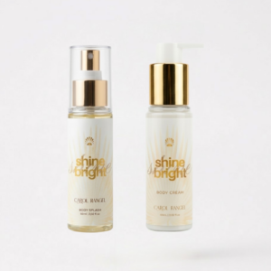 KIT SHINE BRIGHT  - Body Splash 60ml - Body Cream 60ml