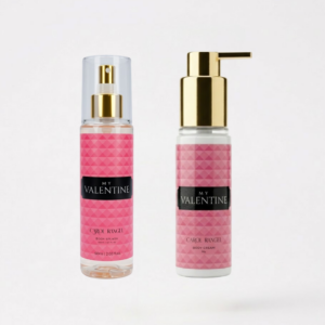 KIT MY VALENTINE  - Body Splash 60ml - Body Cream 60ml