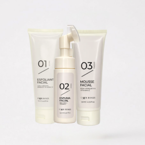KIT FACIAL - Espuma - Esfoliante - Mousse 120ml