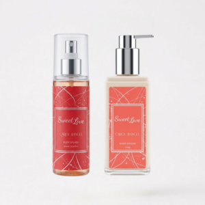 Kit Sweet Love - Body Splash 200ml - Body Cream 250ml