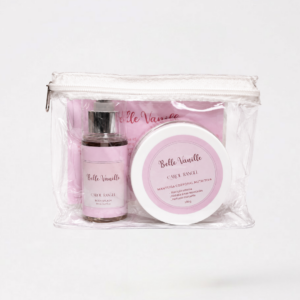 KIT BELLE VANILLE- Body Splash 80ml - Manteiga Corporal 280g