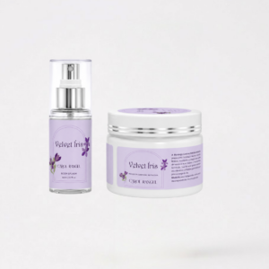 KIT VELVET IRIS - Body Splash 80ml - Manteiga Corporal 280g