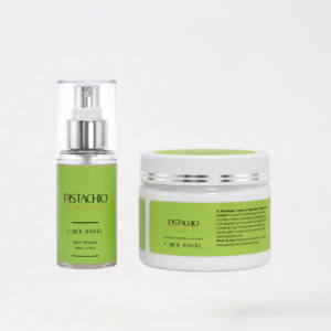 KIT PISTACHIO LUMIERE - Body Splash 80ml - Manteiga Corporal 280g